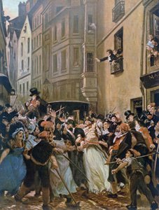 Die Verhaftung von Charlotte Corday von Alfred Dehodencq