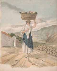 Weibliche Händlerin von Port Orotava