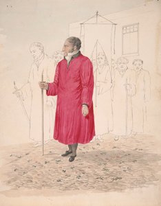 Mitglied der Bruderschaft El Gran Poder de Dios von Alfred Diston