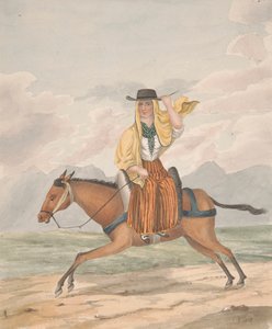 Teneriffa - Frau von Tacoronte von Alfred Diston