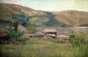 Lake Biwa, ca. 1889 von Alfred East