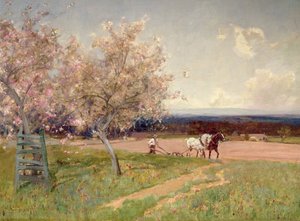 Pflügen von Alfred East