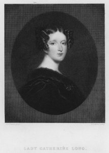 Lady Catherine Long (Stich) von Alfred Edward (after) Chalon