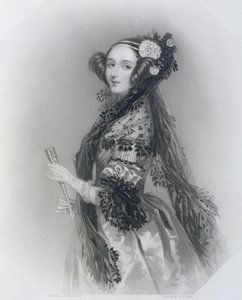 Augusta Ada King, Gräfin von Lovelace (1815-52), 1852 von Alfred Edward Chalon
