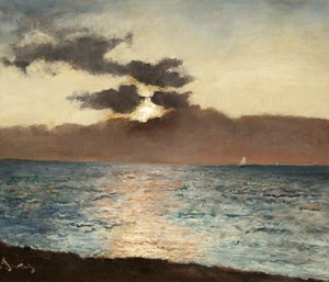Meereslandschaft, Le Tréport, ca. 1880-89