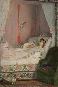 Eine Mutter, ca. 1870 von Alfred Emile Stevens