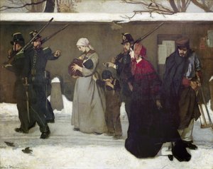 Was als Vagabundentum bezeichnet wird oder, Die Jäger von Vincennes, 1854 von Alfred Emile Stevens