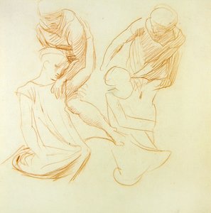 Figurenstudien, ca. 1845 von Alfred George Stevens