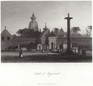 Jagannath-Tempel in Puri von Alfred Gomersal Vickers