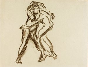 Zwei Figuren in Aktion