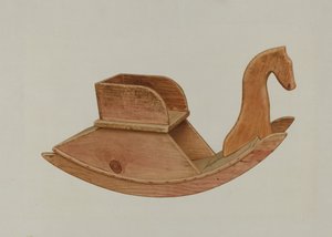Kinder-Schaukelstuhl
