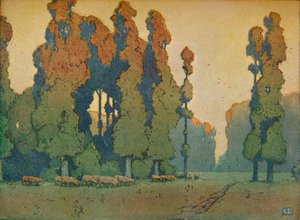 Die Lichtung, um 1910