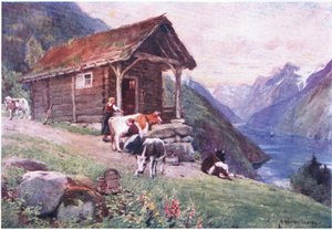 Eine Saeter von Alfred Heaton Cooper
