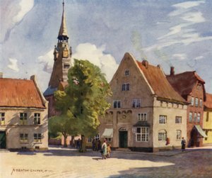 Dänemark: Tønder, Eine mittelalterliche Stadt in Nordschleswig von Alfred Heaton Cooper