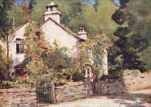 Lake District: Dove Cottage, Grasmere von Alfred Heaton Cooper