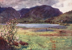 Lake District: Little Langdale Tarn von Alfred Heaton Cooper