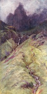 Lake District: Der Pfeilerfelsen von Ennerdale von Alfred Heaton Cooper