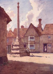 Lavenham Marktkreuz, Suffolk von Alfred Heaton Cooper