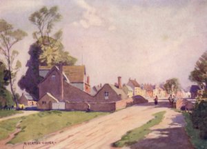 Long Melford, Suffolk von Alfred Heaton Cooper