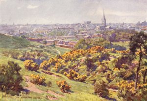 Norwich von Mousehold Heath, Norfolk von Alfred Heaton Cooper