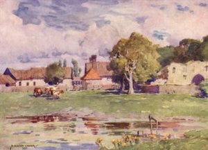 Die Abteifarm, Thetford, Norfolk von Alfred Heaton Cooper