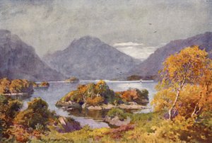 Der Obere See, Killarney von Alfred Heaton Cooper