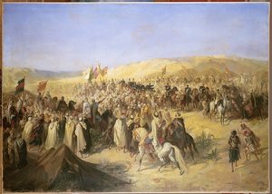 Napoleon III (1808-73) in Algerien, 21. Mai 1865