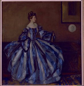 Frau im Innenraum, 1901
