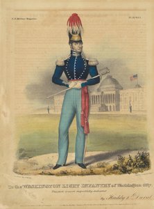 An die Washington Light Infantry von Washington City von Alfred Hoffy