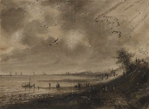 Küstenlandschaft von Alfred Jacob Miller