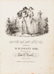 Weit über das tiefblaue Meer von Alfred Jacob Miller