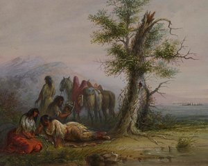 Indische Frauen von Alfred Jacob Miller