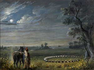 Medizinische Kreise von Alfred Jacob Miller