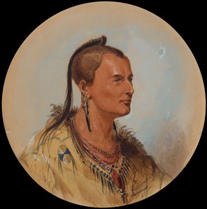 Sioux-Krieger, ca. 1837 von Alfred Jacob Miller