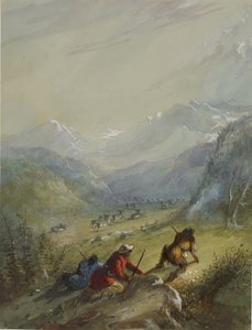 Das Argali - Bergschaf von Alfred Jacob Miller