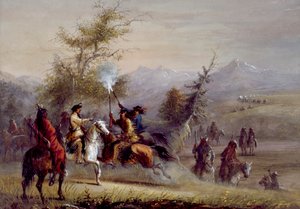 Die Begrüßung von Alfred Jacob Miller