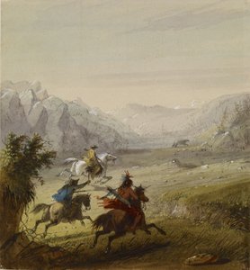 Der Grizzlybär von Alfred Jacob Miller