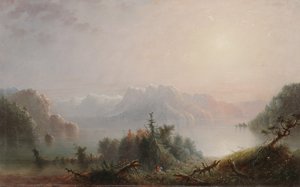 Der See breitet ihre einsame Brust zum Himmel aus, ca. 1850