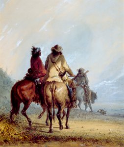 Trapper auf dem Weg zur Biberjagd von Alfred Jacob Miller