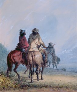 Trapper starten zur Biberjagd, 1837