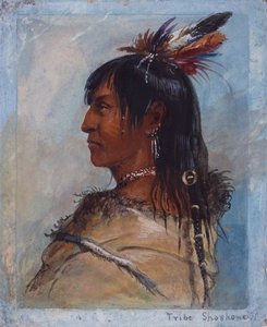 Stamm der Shoshone, ca. 1837
