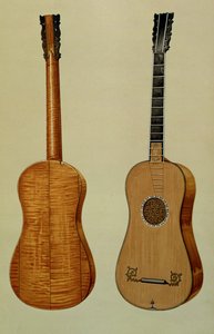 Gitarre von Antonio Stradivarius (ca. 1644-1737), aus 