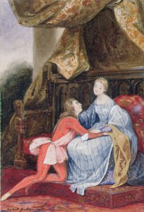 Höfische Liebe, ca. 1830