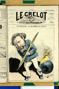 Titelblatt von „Le Grelot“, Nummer 119, Satirique en Colours von Alfred Le Petit