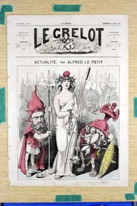 Cover von „Le Grelot“, Nummer 50, Satirique en Couleurs von Alfred Le Petit
