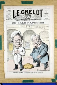 Titelblatt des „Le Grelot“, Nummer 721, Satirisch in Farben von Alfred Le Petit