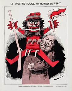 Le Spectre Rouge, aus Histoire de la Troisieme Republique, Bd. I, l