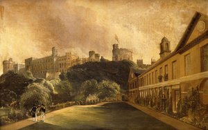 Ansicht von Windsor Castle vom Traver