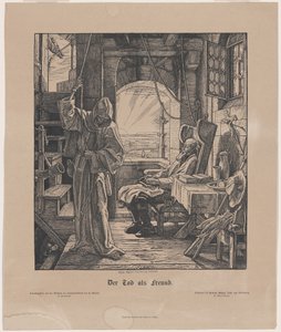 Der Tod als Freund von Alfred Rethel
