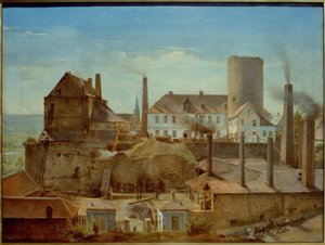 Die Harkortsche Fabrik auf Burg Wetter an der Ruhr